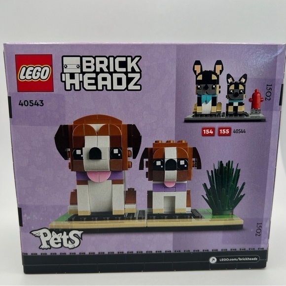 Lego Brickheadz Pets St. Bernard 40543 - Retired - Picture 2 of 8